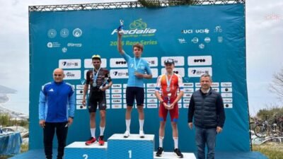 Muğla Büyükşehir Belediyesi Continental Bisiklet Takımı, Alanya’da düzenlenen Uluslararası Bisiklet