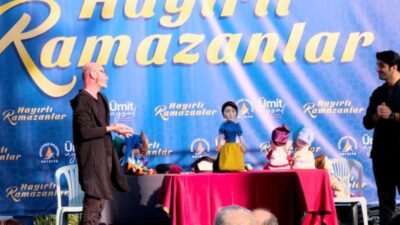 Muratpaşa Belediyesi’nin ramazan ayı dolayısıyla kurduğu Ramazan Çarşısı’nda etkinlikler bu