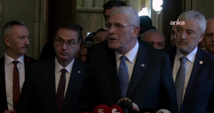  İYİ Parti Genel Başkanı Müsavat Dervişoğlu, "Katiller kutsanıyor, caniler kutsanıyor.