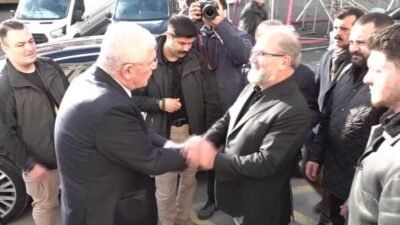 İYİ Parti Genel Başkanı Müsavat Dervişoğlu, Türkiye Caferileri lideri Selahattin