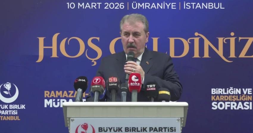 Büyük Birlik Partisi (BBP) Genel Başkanı Mustafa Destici, emekli maaşlarının