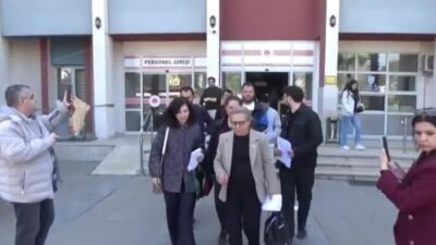Aydın’ın Nazilli ilçesinde asılan pankartlar nedeniyle gözaltına alınan CHP Nazilli