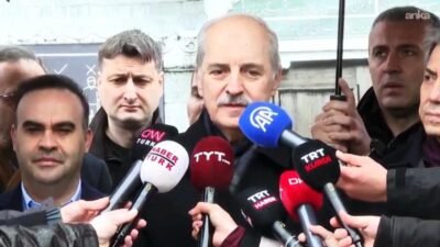 TBMM Başkanı Numan Kurtulmuş İstanbul'da, "Bu bayram sabahındaki en büyük
