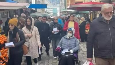 Trabzon’un Of ilçesinde kadınlar, 8 Mart Dünya Emekçi Kadınlar Günü