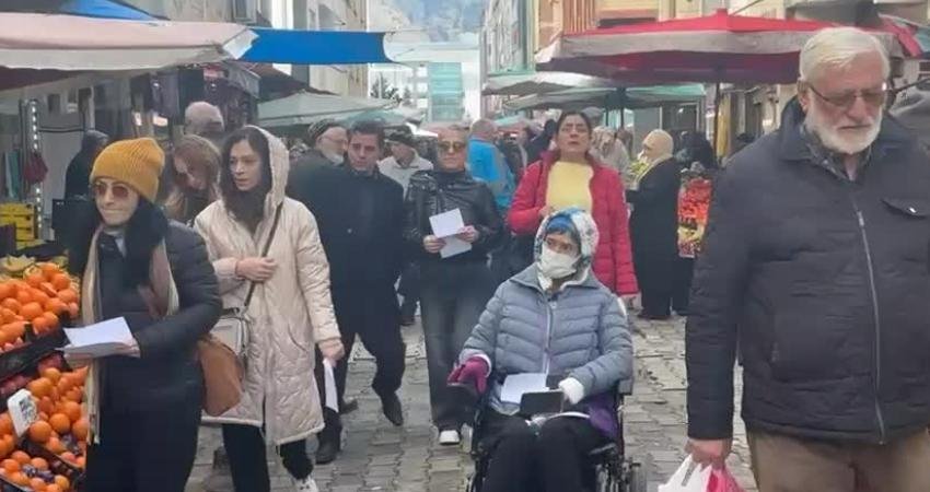 Trabzon’un Of ilçesinde kadınlar, 8 Mart Dünya Emekçi Kadınlar Günü