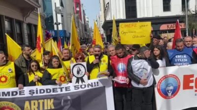 Samsun’da Eğitim Sen, Eğitim İş ve Özel Sektör Öğretmenleri Sendikası