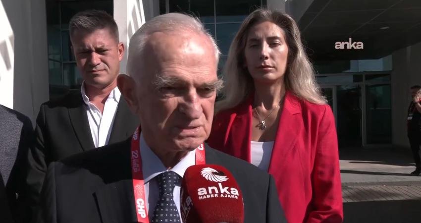 Eski CHP Genel Sekreteri Önder Sav,  CHP Kurultayı’na ilişkin