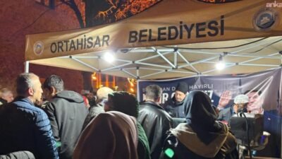Ortahisar Belediyesi, Kadir Gecesi dolayısıyla ilçe genelindeki camilerde vatandaşlara lokma