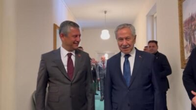 CHP Genel Başkanı Özgür Özel, eski TBMM Başkanı Bülent Arınç’ı