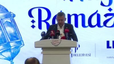 CHP Genel Başkanı Özgür Özel, Ankara’nın Haymana ilçesinde çiftçilerle yaptığı