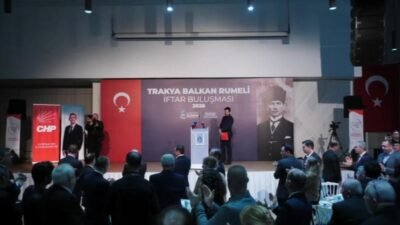 CHP Genel Başkanı Özgür Özel, Balkan Rumeli Dernekleri’nin iftar programında