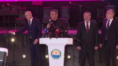 CHP Genel Başkanı Özgür Özel, Gölbaşı Belediyesi'nin iftar programında yaptığı konuşmada,