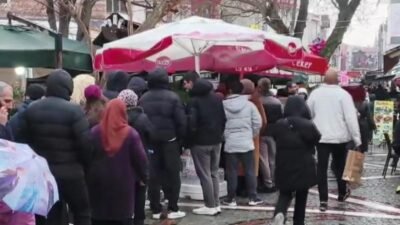 Ramazan Bayramı tatilinde Edirne'de, turist yoğunluğu yaşandı. Soğuk ve yağışlı