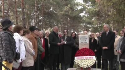 Eski Milli Eğitim Bakanı Reşit Galip, 92'nci ölüm yıl dönümünde