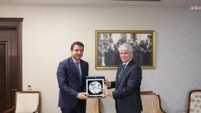 Saadet Partisi Genel Başkanı Mahmut Arıkan, İsviçre’nin Ankara Büyükelçisi Guillaume