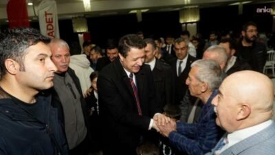 Saadet Partisi Genel Başkanı Mahmut Arıkan, Kayseri’de katıldığı bayramlaşma programında