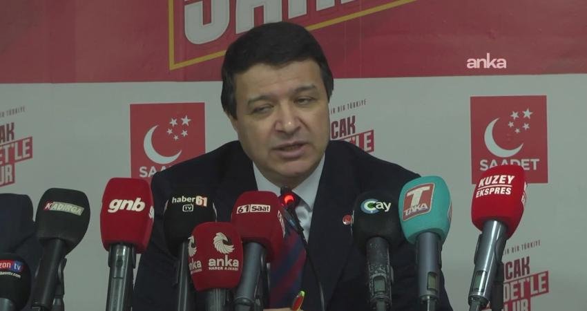 Saadet Partisi Genel Başkanı Arıkan Trabzon’da konuştu: “Bölgemiz çok büyük risk altında, Türkiye eksenini etrafında kenetlenmek zorundayız” Saadet Partisi Genel Başkanı Mahmut Arıkan, "Amerikan Dışişleri Bakanı Ankara