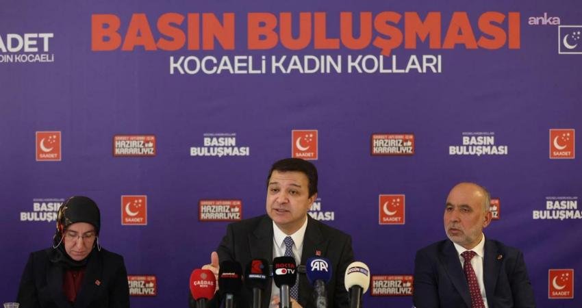 Saadet Partisi Genel Başkanı Mahmut Arıkan, "Sanki İran'ı bombalayan Amerika