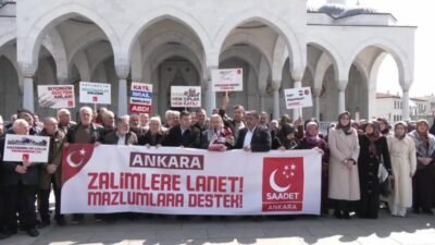 Saadet Partisi Ankara il teşkilatı, ABD ve İsrail’in İran, Lübnan