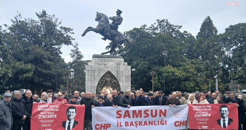 CHP Samsun İl Örgütü, Cumhurbaşkanı adayı Ekrem İmamoğlu’nun tutsaklığının 365.