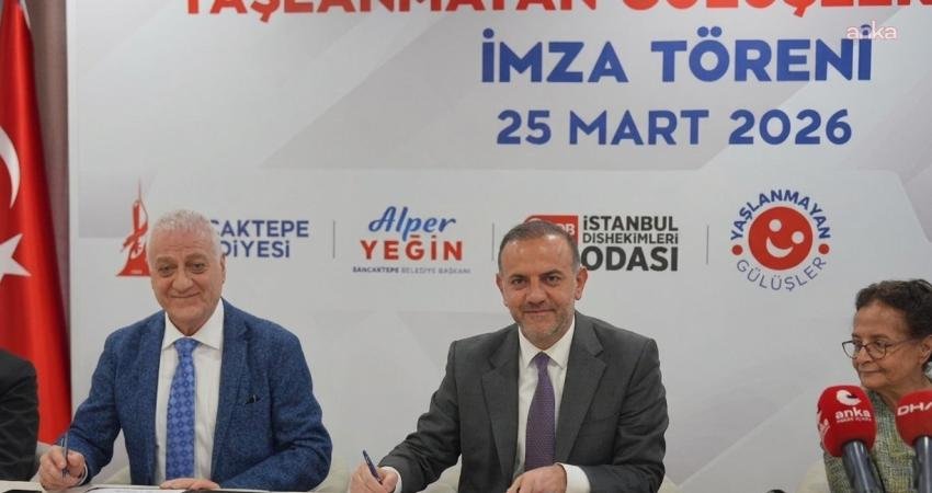 Sancaktepe Belediyesi ve İstanbul Dişhekimleri Odası (İDO), ilçedeki 65 yaş