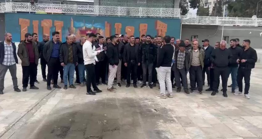 Şanlıurfa’da faaliyet gösteren Mercan İplik fabrikasında çalışan işçiler, ücret ve