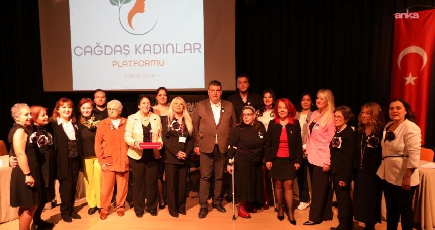 Seferihisar Belediyesi ile Çağdaş Kadınlar Platformu işbirliğinde,  8 Mart