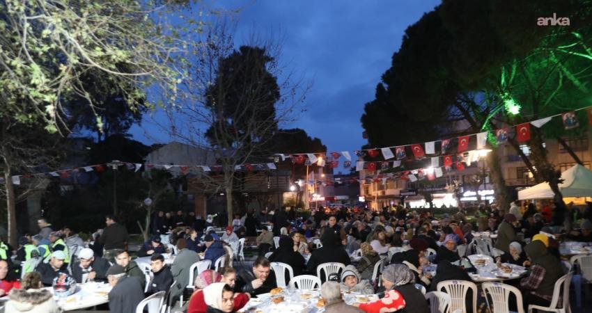 Seferihisar’da ramazan ayı boyunca farklı mahallelerde düzenlenen iftar programları, Cumhuriyet