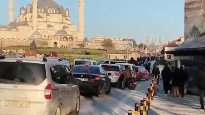 Edirne’de 4 yıl sonra restorasyonu tamamlanan Selimiye Camisi’nin ramazan ayında