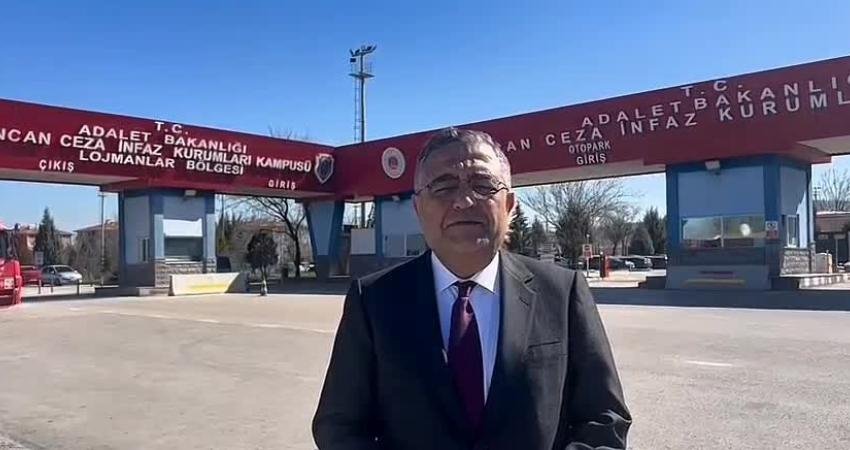 CHP Genel Başkan Yardımcısı Sezgin Tanrıkulu, Sincan Cezaevi'nde Bolu Belediye