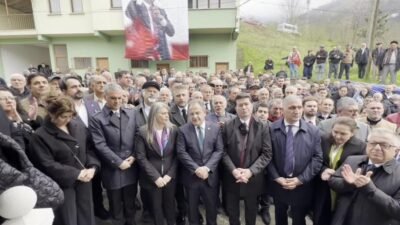 CHP Trabzon Milletvekili Sibel Suiçmez, Ekrem İmamoğlu'nun köyünde düzenlenen bayramlaşma