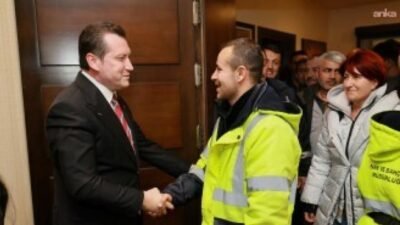 Silivri Belediye Başkanı Bora Balcıoğlu, Ramazan Bayramı öncesi belediye personeli