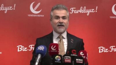 Yeniden Refah Partisi Genel Başkan Yardımcısı Suat Kılıç, İstanbul'da bir