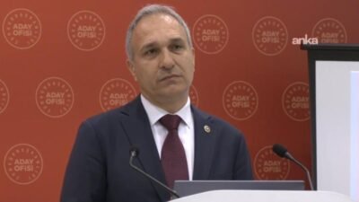 CHP’nin Milli Eğitim Politika Kurulu Başkanı Suat Özçağdaş, İstanbul Çekmeköy’de