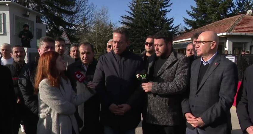 CHP Grup Başkanvekili Ali Mahir Başarır, Bolu Jandarma İl Komutanlığı'nda