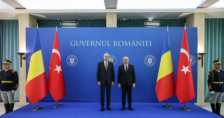 TBMM Başkanı Kurtulmuş, Romanya Başbakanı Bolojan ile görüştü TBMM Başkanı Numan Kurtulmuş, Romanya’ya gerçekleştirdiği resmi temaslar kapsamında Romanya