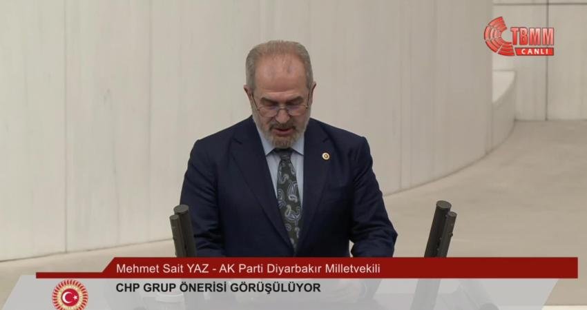CHP, tarikat ve cemaatlerin kamusal faaliyetlerinin araştırılması önerdi. AK Parti