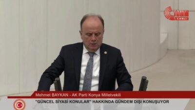 Murat Emir’den AK Partili Baykan’a: “Yalan manşetlere ne yaptınız?” AK Parti Konya Milletvekili Mehmet Baykan, CHP Genel Başkanı Özgür Özel'in Adalet