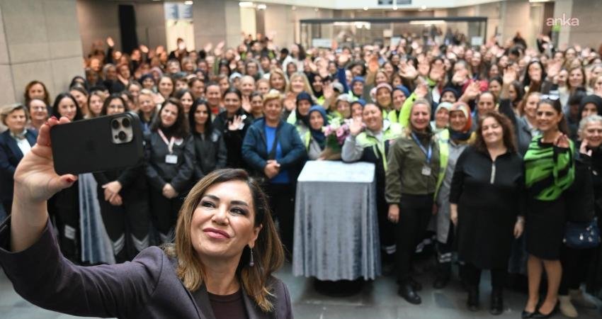 Tekirdağ Büyükşehir Belediye Başkanı Candan Yüceer, 8 Mart Dünya Emekçi