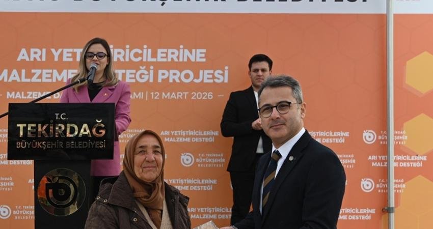 Tekirdağ Büyükşehir Belediyesi, bal üretimini artırmak ve arıcılık sektörünü güçlendirmek