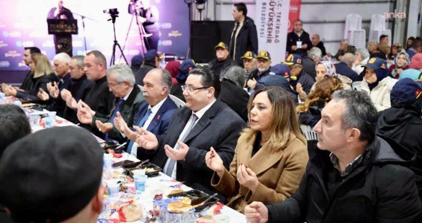 Tekirdağ Büyükşehir Belediyesi tarafından ramazan ayı boyunca tüm ilçelere ulaşması