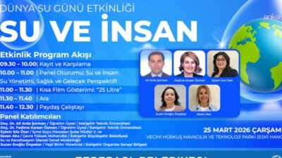 Tepebaşı Belediyesi, 25 Mart Çarşamba günü Dünya Su Günü kapsamında