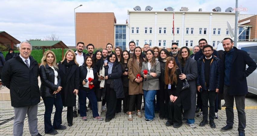 Türkiye Gazeteciler Cemiyeti (TGC) Yönetim Kurulu "İBB Davası"nda gazetecilerin basın