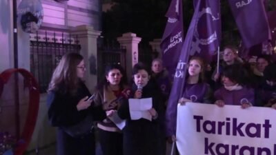 Türkiye İşçi Partili (TİP) kadınlar, Fatma Nur Çelik ile kızı Hifa