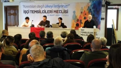 TKP: İşçi Temsilcileri Meclisi kuruldu Türkiye Komünist Partisi (TKP), farklı sektörlerde çalışan işçilerle, emekli temsilcilerinden
