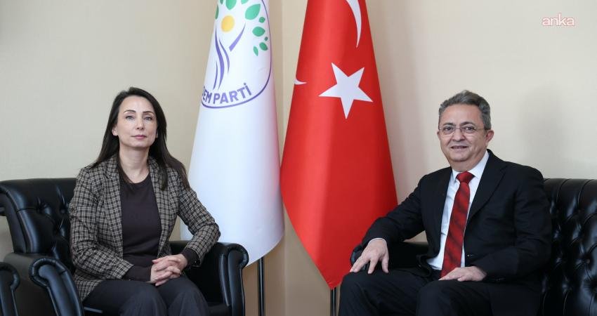 TMMOB Maden Mühendisleri Odası Yönetim Kurulu Başkanı Ayhan Yüksel, DEM