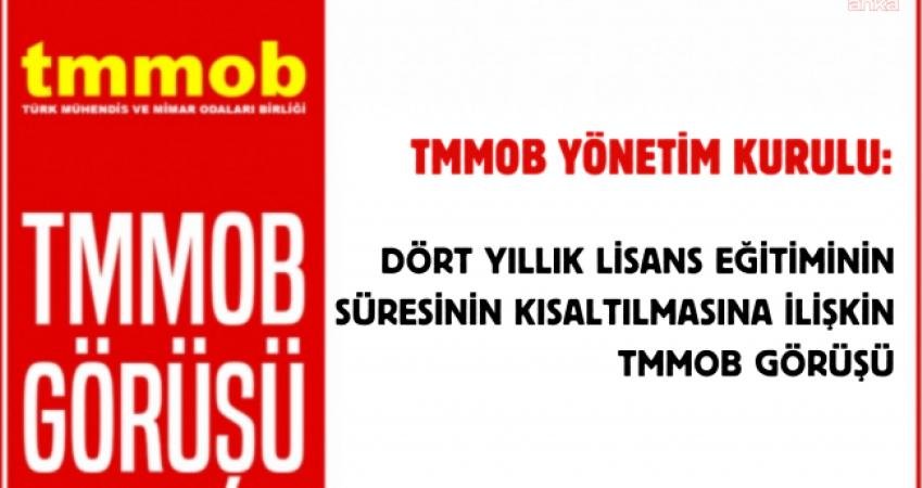 Türk Mühendis ve Mimar Odaları Birliği (TMMOB), Yükseköğretim Kurulu (YÖK)