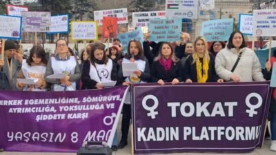 Tokat Kadın Platformu'nun 8 Mart Dünya Emekçi Kadınlar Günü dolayısıyla