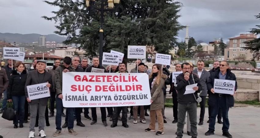 Tokat’ta tutuklanan BirGün muhabiri İsmail Arı için Emek ve Demokrasi