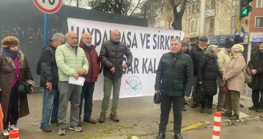 Toplum, Kent ve Çevre İçin Haydarpaşa Dayanışması, tarihi gar yakınında